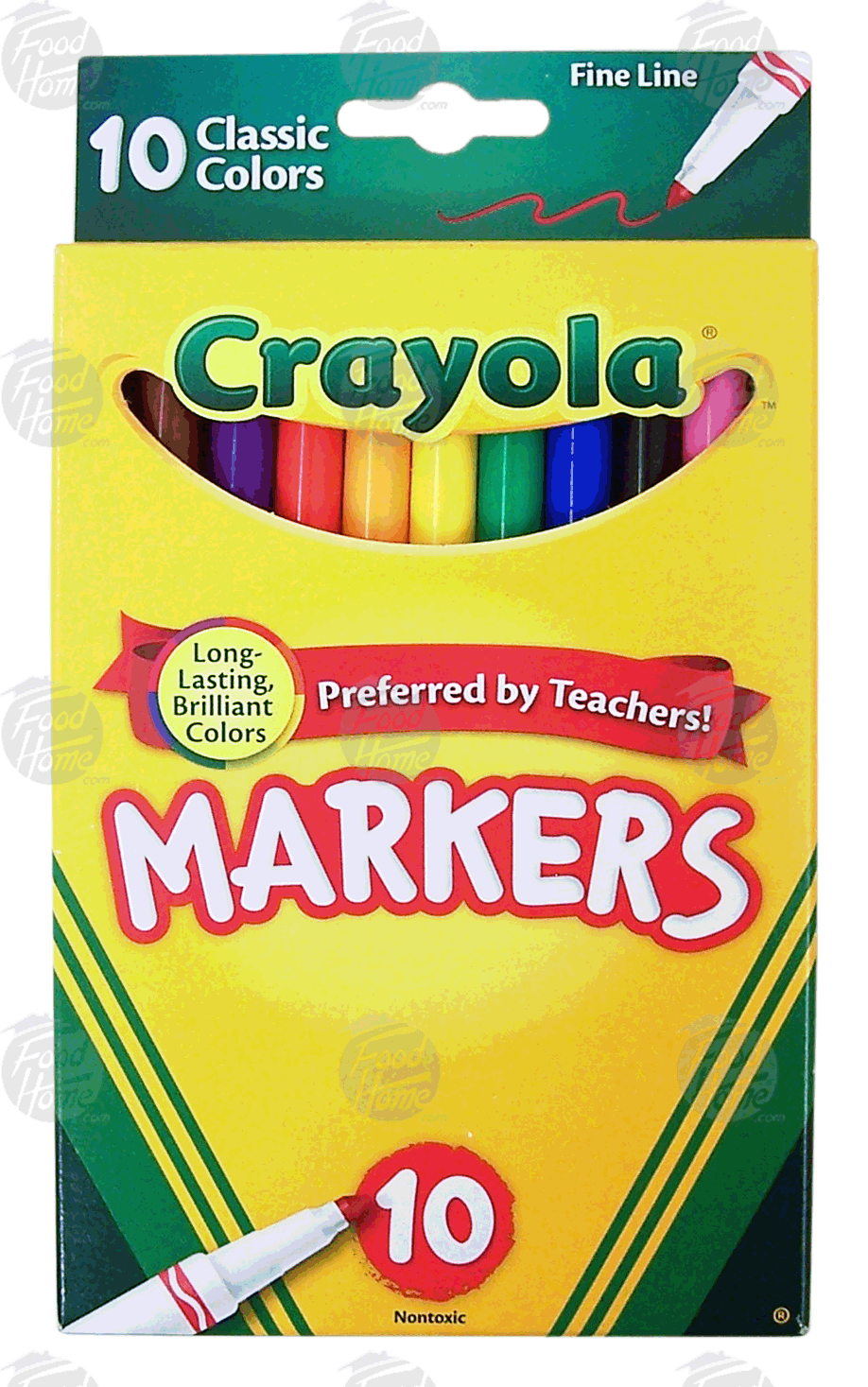 Crayola  fine line markers, 10 non-toxic colors Full-Size Picture